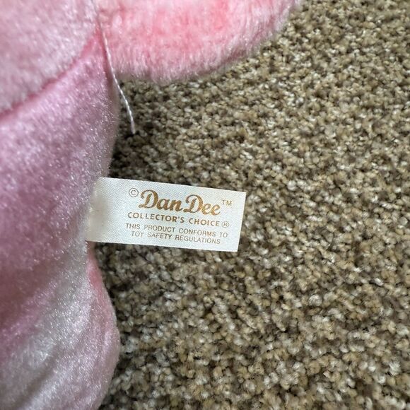 Dan Dee Piggy Bank Pink Princess Plush Stopper Collectors Choice - Picture 6 of 13